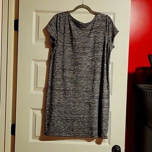 Women's dress, black/gray,  size lg, smoke and pet free home.